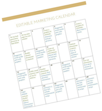 Marketing Calendar